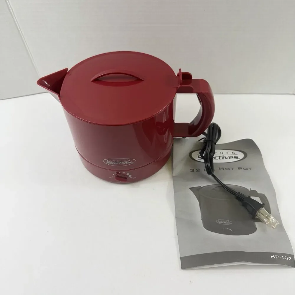 Kitchen Selective Red 32ox Hot Pot New Without Box